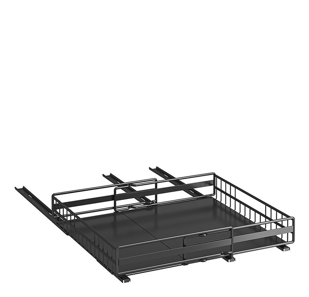 JEOBEST Küchenorganizer-Set Ausziehbare Schublade Küche, Küchenschrank Organizer, (2 Stück Teleskopschublade, L 31-49&32-51)