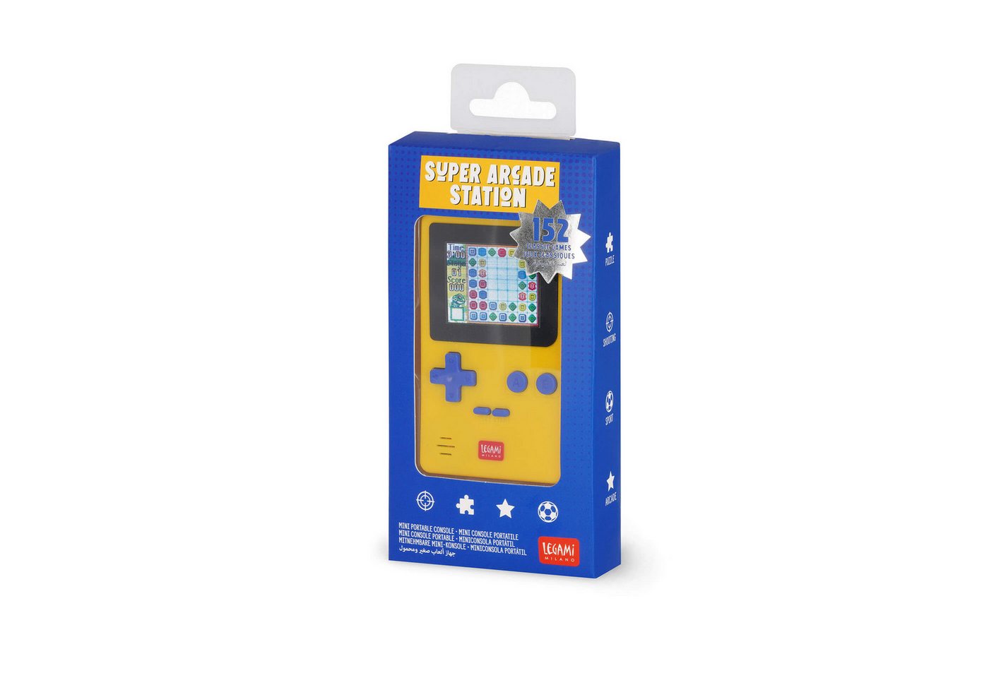 Legami Stiftehalter Tragbare Mini-Konsole - Super Arcade Station Bild 2