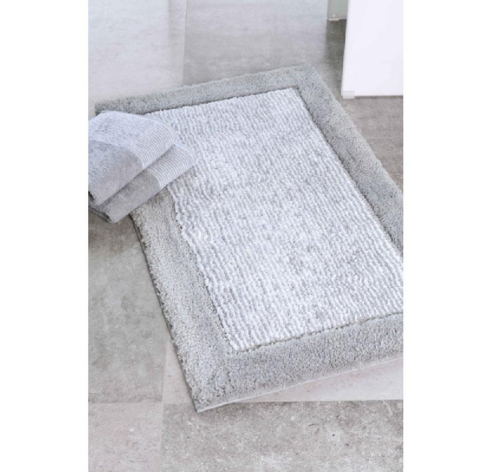 Cawö Badematte Badteppich Two-Tone Schiefer (60x60cm) Bild 5