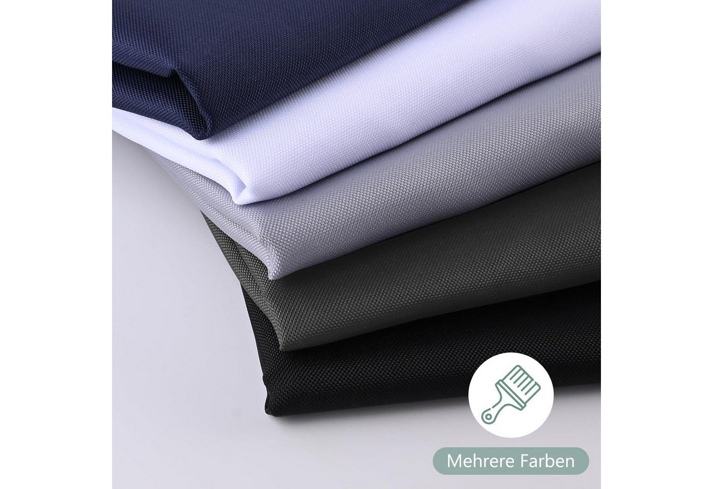 LuxusKollektion Duschvorhang Duschvorhang 240x200 cm Anti-Schimmel Wasserdicht PVC Antibakteriell Bild 5