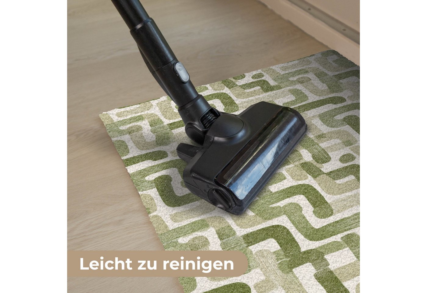 MuchoWow Fußmatte Modern - Grafisch - Grün, Rechteckig, innen Schmutzfangmatte, Tür, Schmutzfänger Flur, Teppich 60x40 cm Bild 5