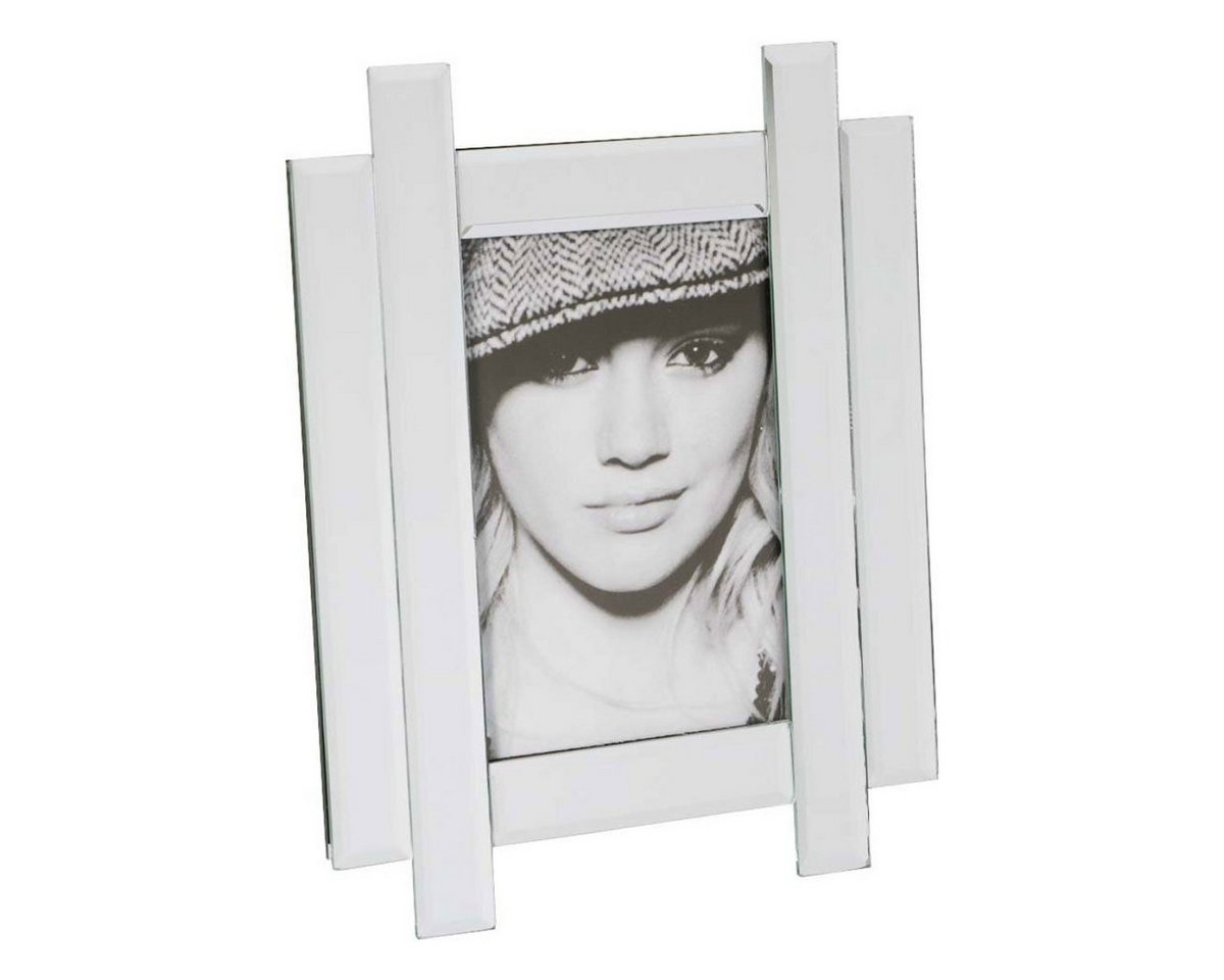 Dekonaz Bilderrahmen Bilderrahmen aus Glas Fotorahmen Modernes Design 10x15cm