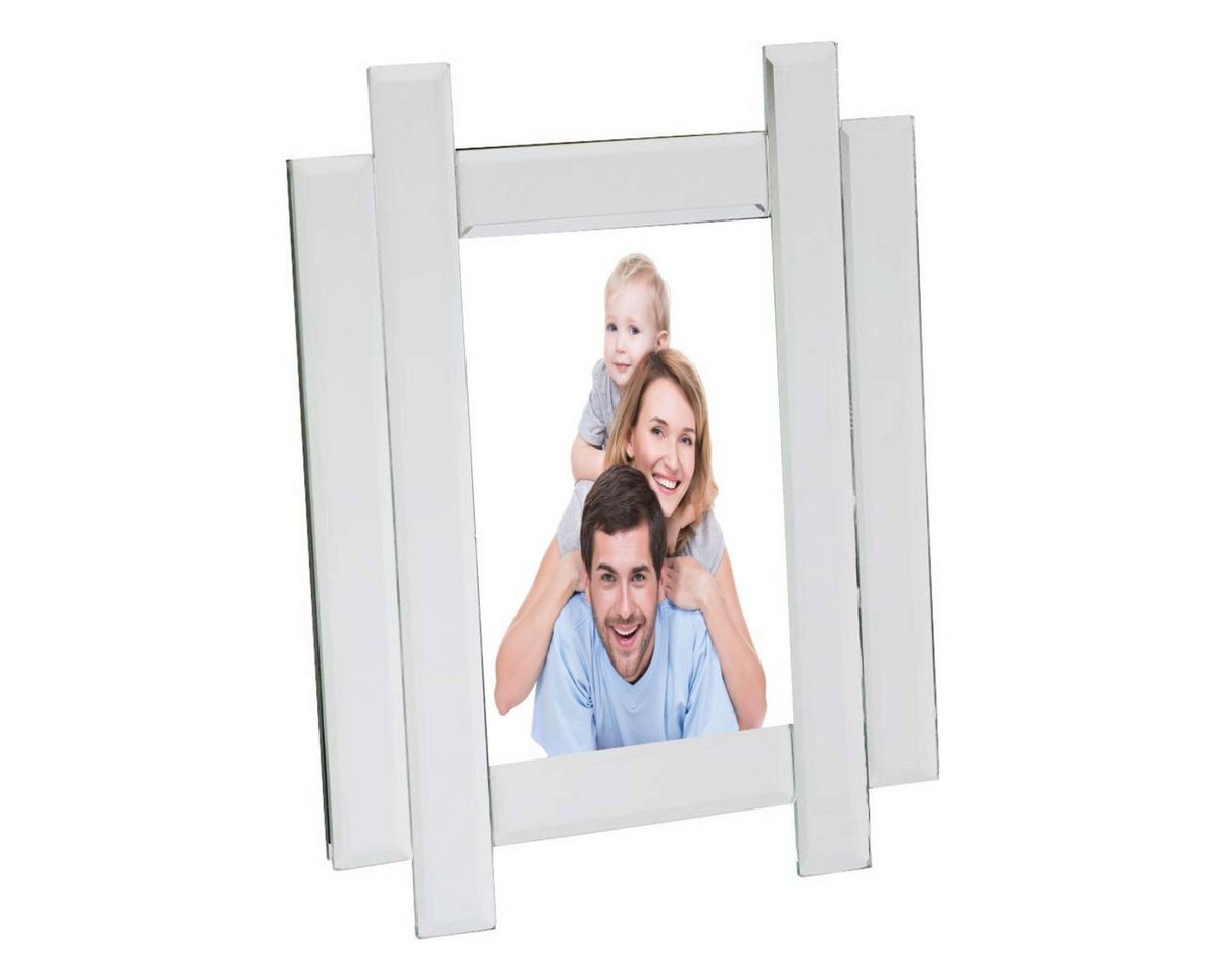 Dekonaz Bilderrahmen Bilderrahmen aus Glas Fotorahmen Modernes Design 10x15cm Bild 2