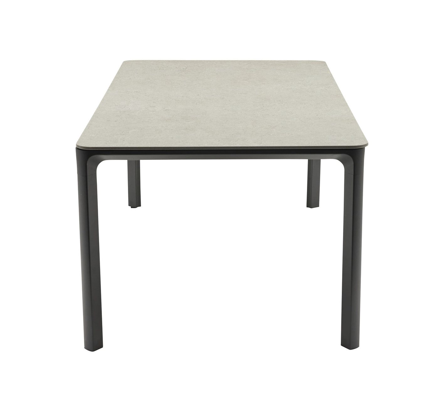 LC Garden Gartentisch Gartentisch »Stilo« Outdoortisch Sintered Stone Keramik Steingrau