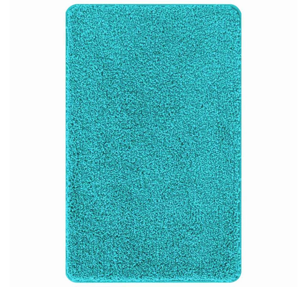 vidaXL Badematte Rutschfeste Badmatte Türkis 50 x 80 cm PP, Höhe 0.2 mm, Polypropylen Bild 2