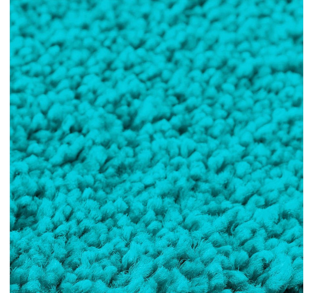 vidaXL Badematte Rutschfeste Badmatte Türkis 50 x 80 cm PP, Höhe 0.2 mm, Polypropylen Bild 5