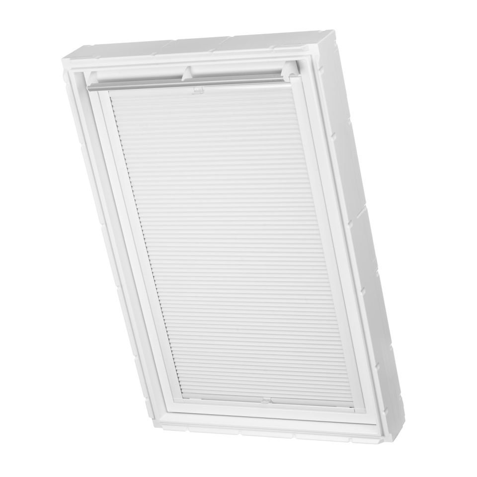ventanara Dachfensterplissee Dachfenster passend für Velux Fenster Weiß Verdunkelung MK08 Bild 4