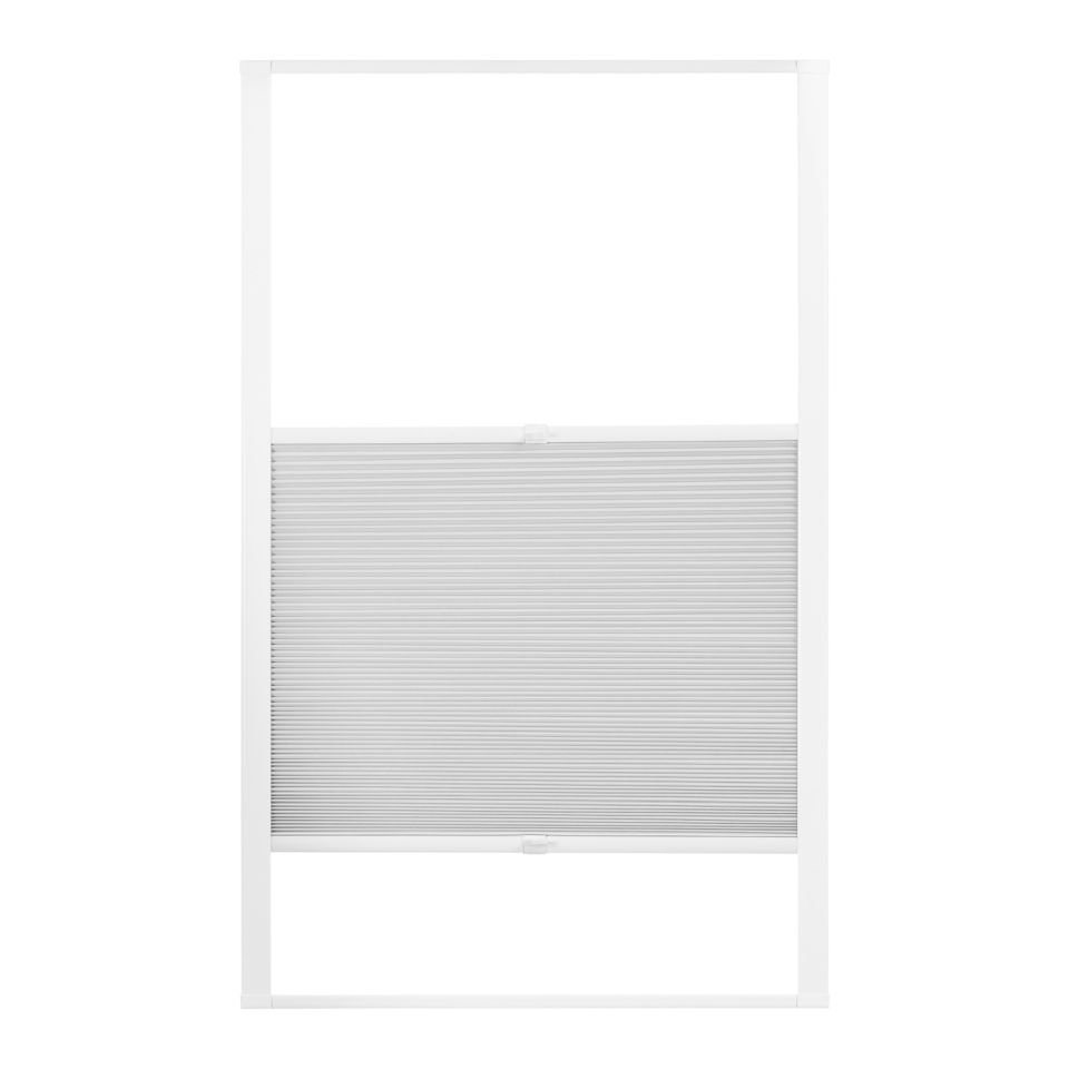 ventanara Dachfensterplissee Dachfenster passend für Velux Fenster Weiß Verdunkelung MK08 Bild 5
