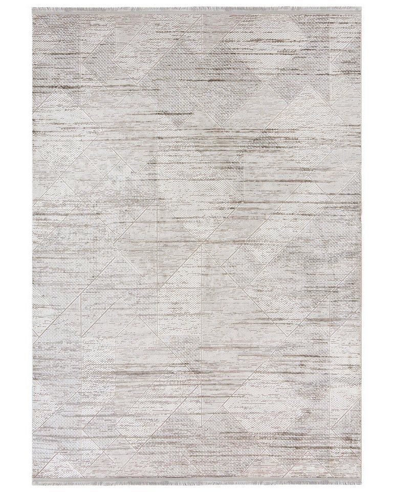 Mazovia Designteppich Modern Geometrisch Wohnzimmer, 80 x 150 cm, Fußbodenheizung Bild 3