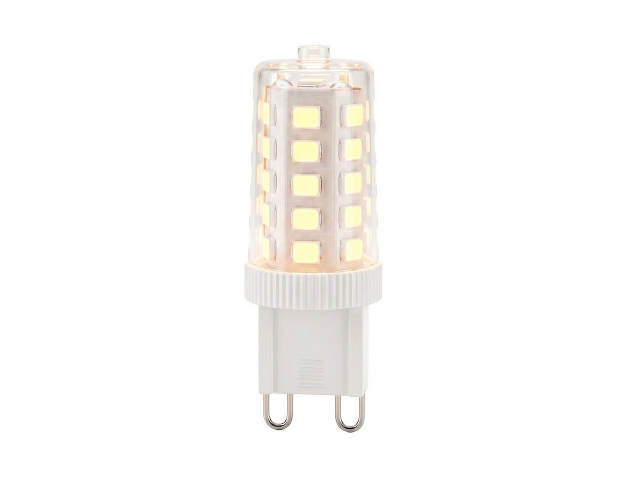 hofstein LED-Leuchtmittel 2er Set Glühbirne G9 Warmweiß dimmbar 3,5 Watt, G9, 3000 Kelvin, 330 Lumen, Filament, Klar Bild 4