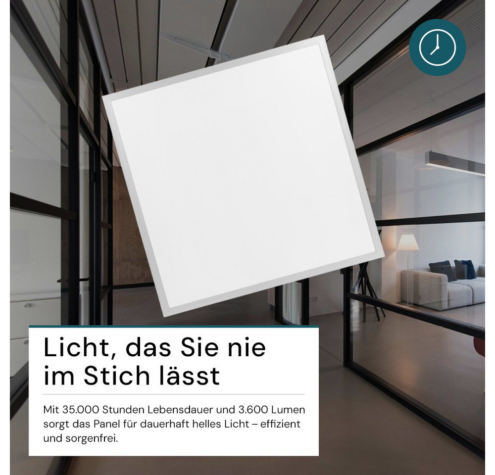 LUXULA LED Panel 6er Pack LED Panel UGR Bild 5