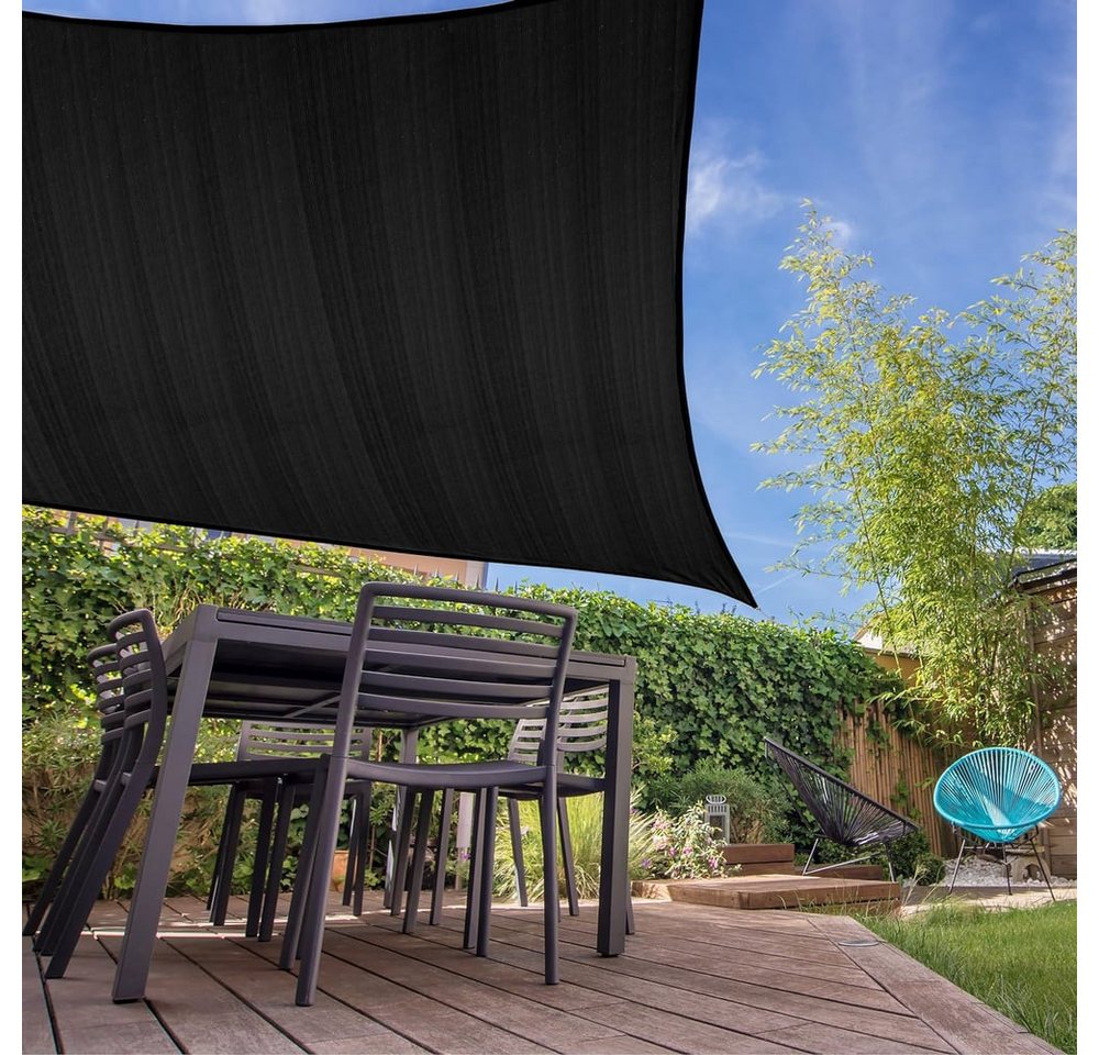 Lumaland Sonnensegel Luma Sonnensegel 5 x 7 m, Wetterbeständig 100% HDPE mit Stabilisator für UV Schutz Bild 3