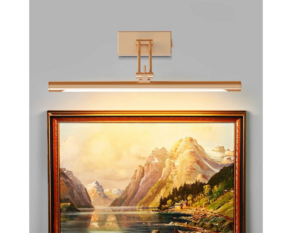 Braytron LED Spiegelleuchte LED Spiegelleuchte Bilderleuchte 8W 40cm 700lm 3CCT Badlampe, LED fest integriert, Neutralweiß, Kaltweiß, Warmweiß, Einstellbare Farbtemperatur Bild 2