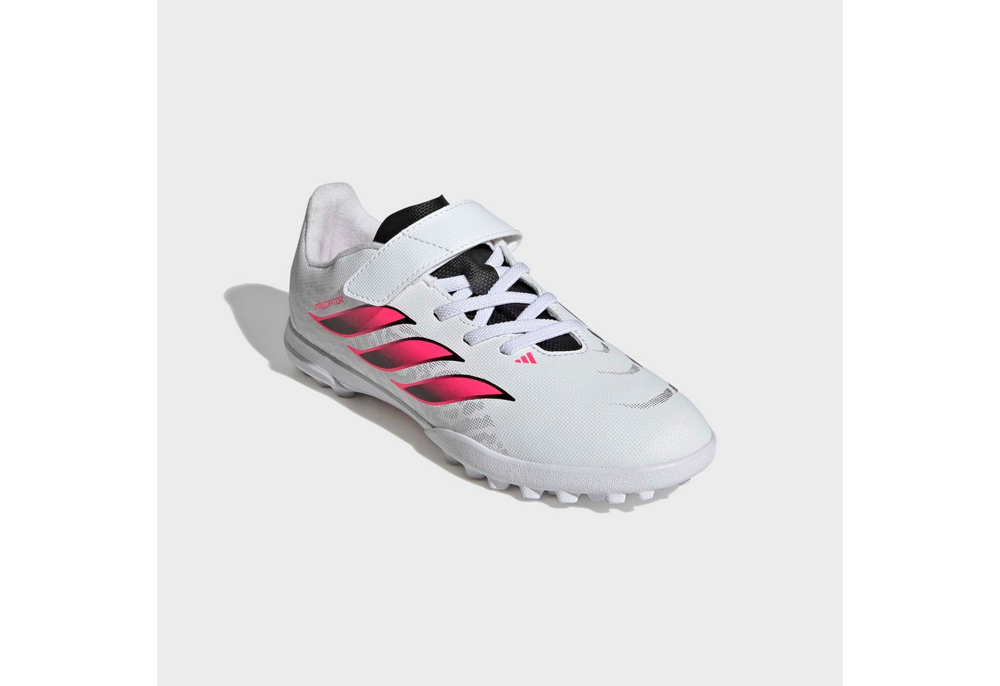 adidas Performance PREDATOR CLUB KIDS, HYBRIDRASEN, KLETTVERSCHLUSS Fußballschuh für Kinder & Jugendliche Bild 2