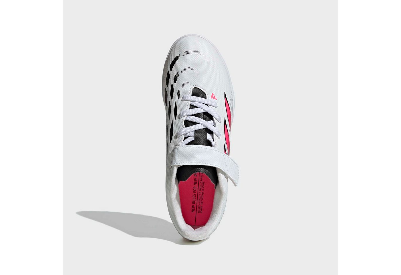 adidas Performance PREDATOR CLUB KIDS, HYBRIDRASEN, KLETTVERSCHLUSS Fußballschuh für Kinder & Jugendliche Bild 5