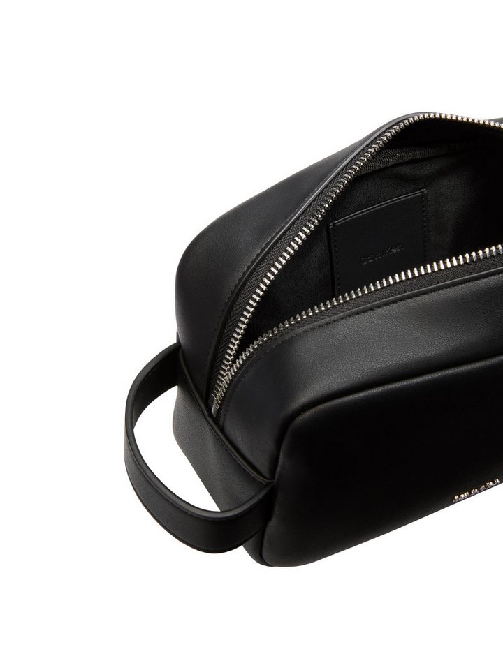 Calvin Klein Kulturbeutel RAISED DOPP KIT, Unisex Kosmetiktasche, Minibag mit Handschlaufe Bild 3