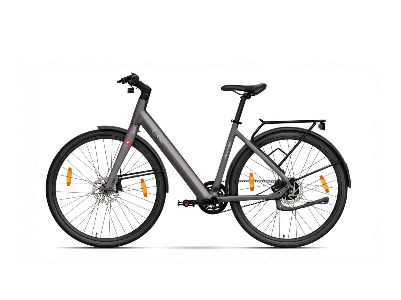 SachsenRAD E-Bike Cityrad C3V Roma II mit intelligenter Unterstützungsstufe, ohne Schaltung, Heckmotor, 360 Wh, nur 16KG ohne Gepäckträger und Schutzblech