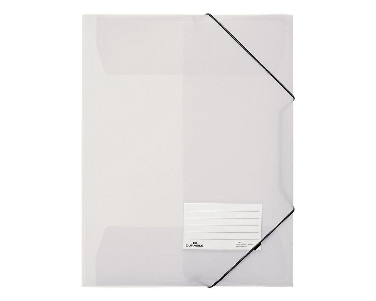 DURABLE Organisationsmappe, DIN A4, bis 200 Blatt, mit Beschriftungsfenster