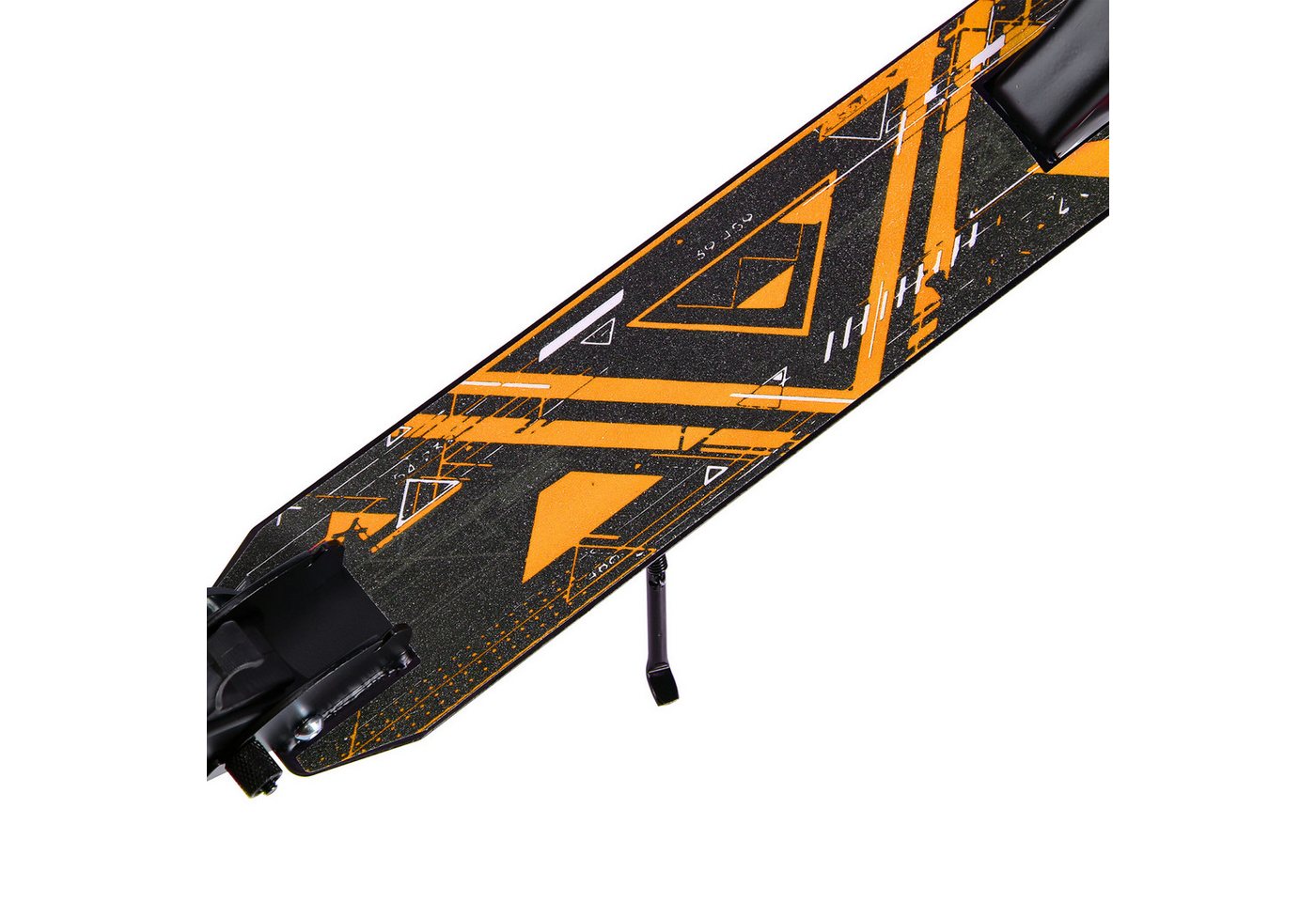 NILS EXTREME Tretroller Cityroller extra große Reifen Scooter Roller Orange, klappbar, robust, angenehme Größe, verstellbarer Lenker Bild 4