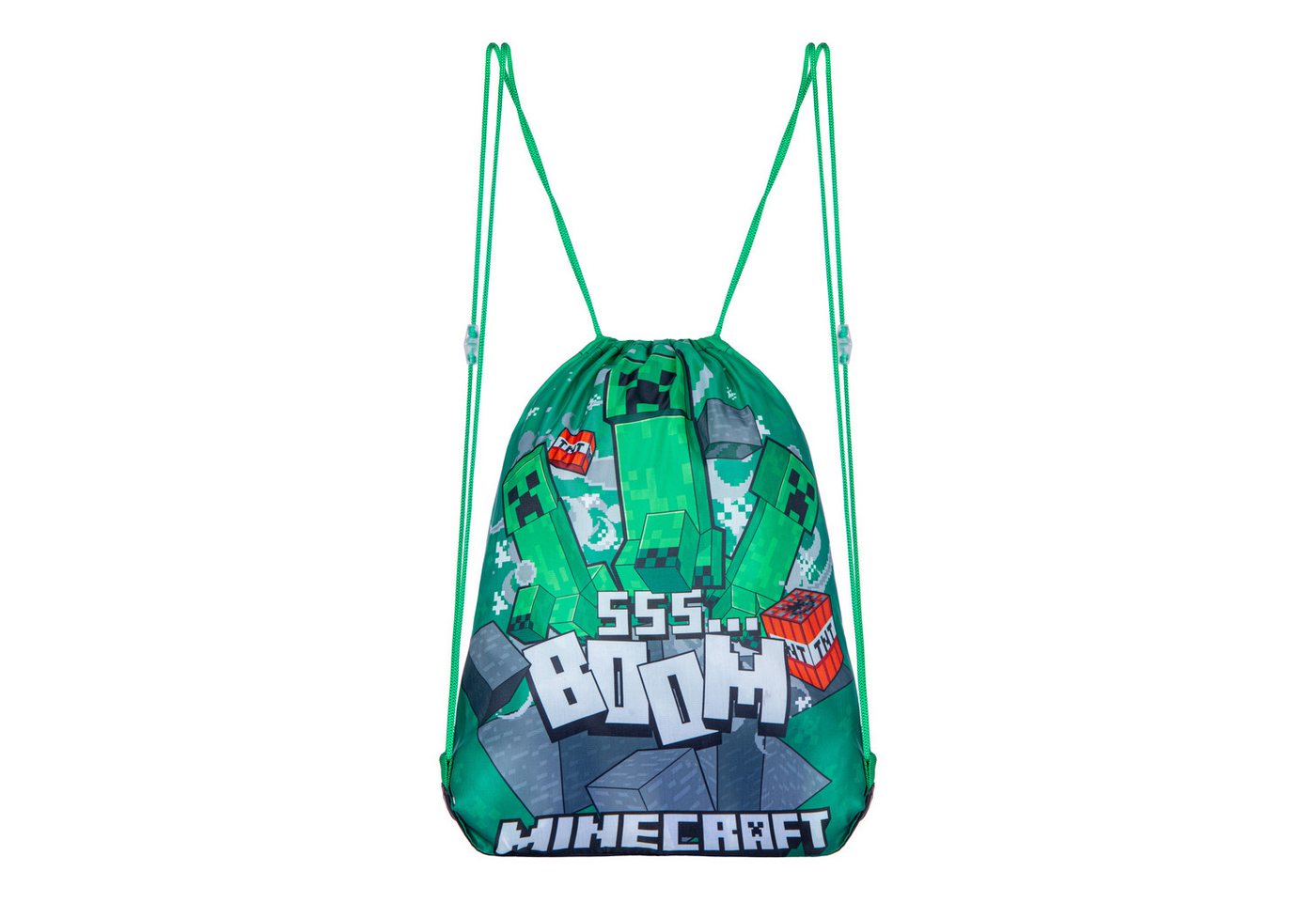 Minecraft Turnbeutel Minecraft Turnbeutel Sportbeutel, Creeper Design Bild 2