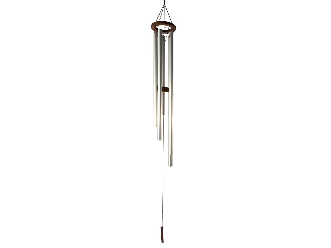 WORU Windspiel Modernes Windspiel aus Metall in edlem Design, wahlw. 50 cm oder 75 cm