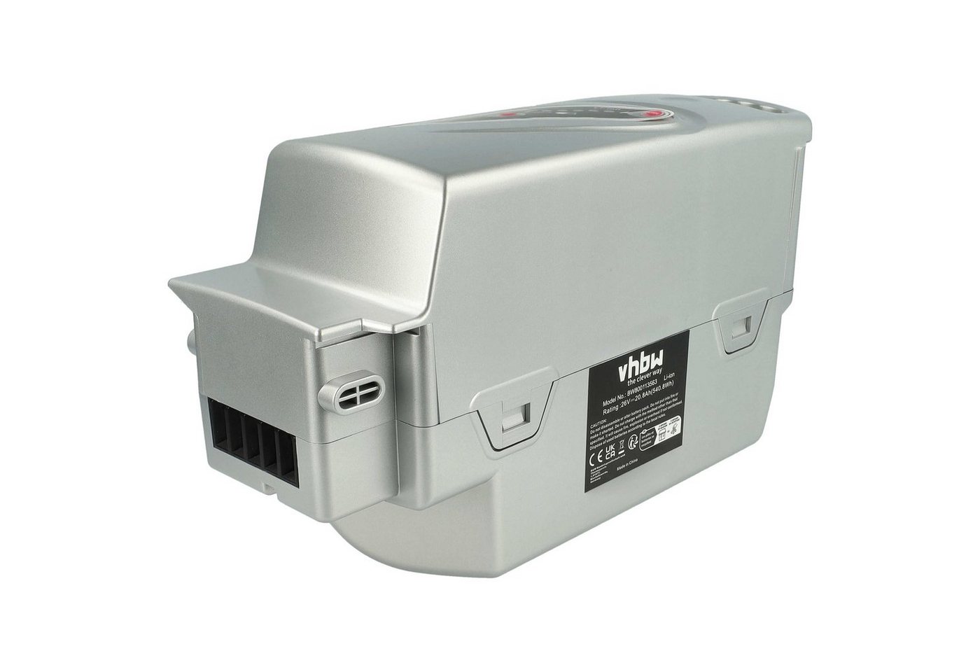vhbw Akku passend für Kalkhoff Tasman Tour C, City M, City F, City C E-Bike Akku Akku Li-Ion 20800 mAh (25,2 V, 1 St), Leistungsfähiger Austausch-Akku für Pedelec, Elektrofahrrad, E-Bike
