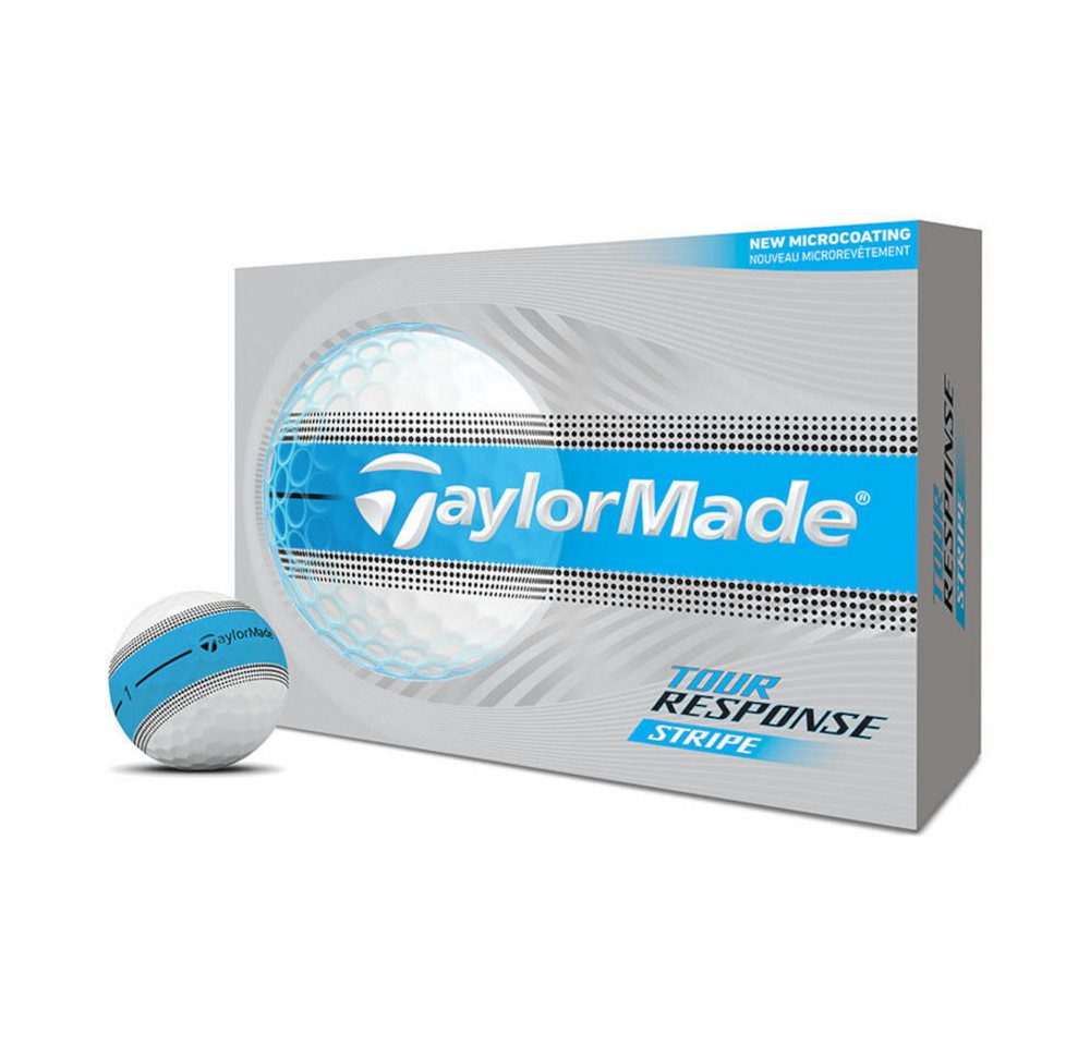 Taylormade Golfball TaylorMade Golfball Tour Response Stripe 2026 Blau 1 Dutzend Bild 2