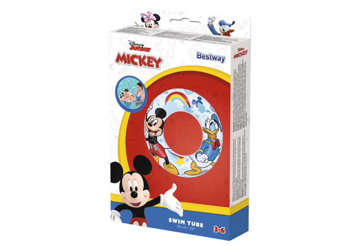 Disney Schwimmring DISNEY Mickey Mouse Schwimmring für Kinder, Pool, 56 cm Bild 3