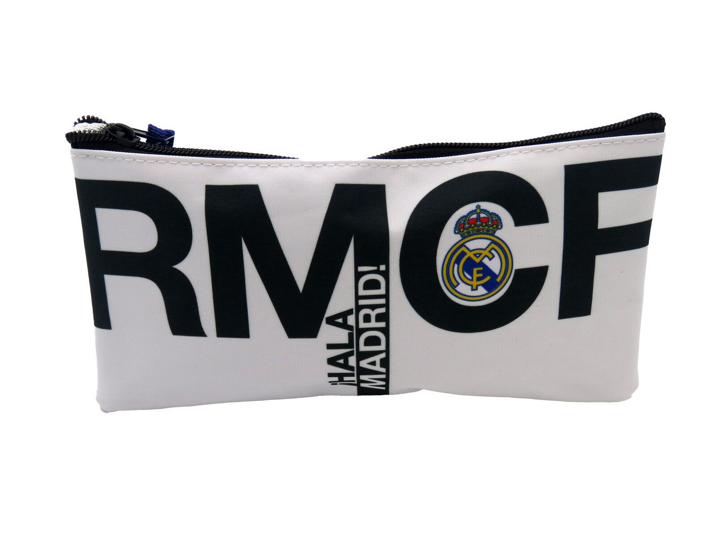 Real Madrid Federmäppchen 22,5 × 12 × 1 cm Mäppchen mit Reißverschluss für Schule und Büro, (1-tlg) Bild 2