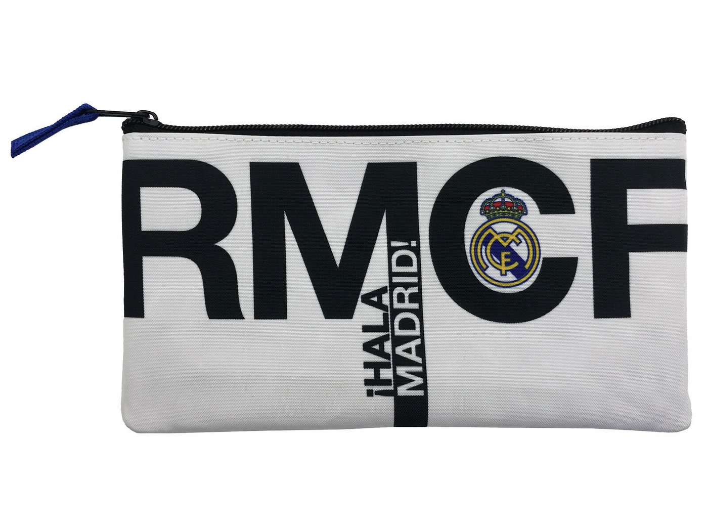 Real Madrid Federmäppchen 22,5 × 12 × 1 cm Mäppchen mit Reißverschluss für Schule und Büro, (1-tlg) Bild 4