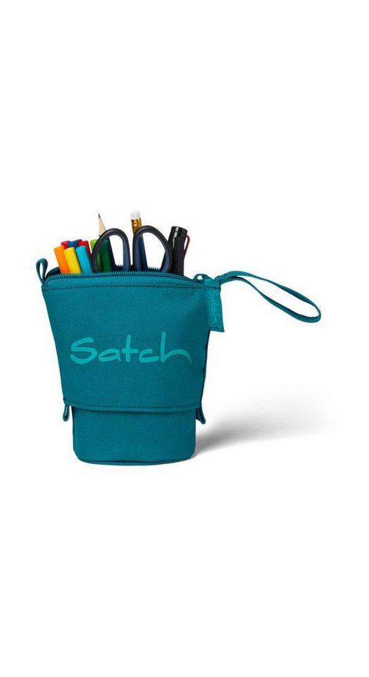 Satch Schulranzen Pencil Slider Deep Petrol (1 Stück), Mäppchen, Stifthalter, Etui Bild 4