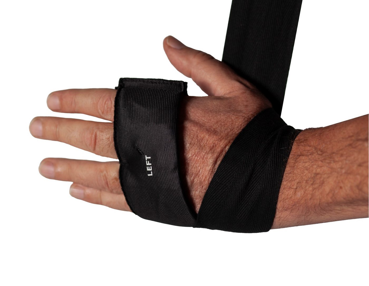 KWON Boxbandagen Premium Gel Box-Bandage unelastisch Boxen Handbandagen Faustbandagen (3,5 m, Paar), Profi Qualität für Wettkampf und Training, schwarz oder rot, 350 cm Bild 4