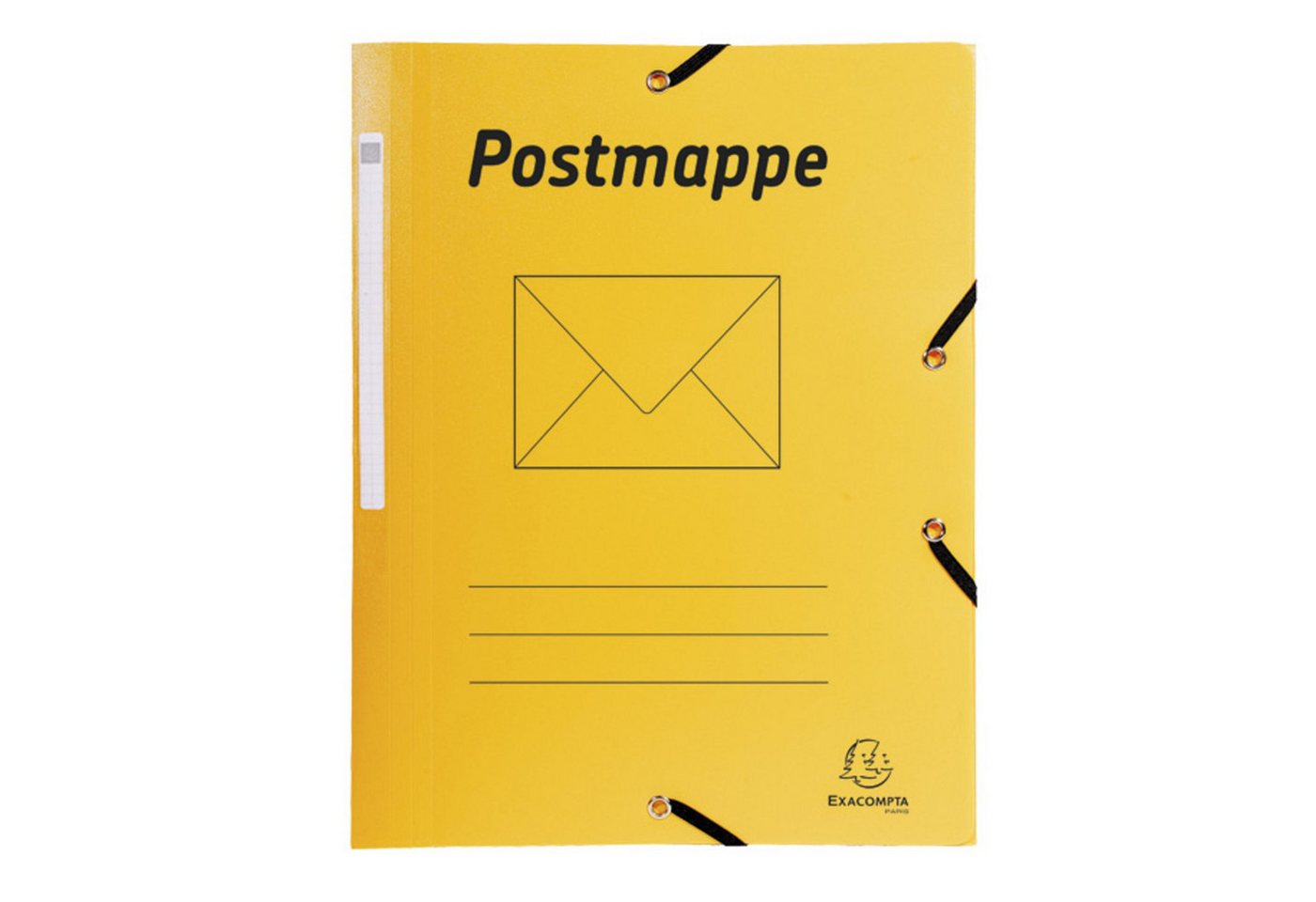 EXACOMPTA Organisationsmappe Exacompta Postmappe A4 PP gelb