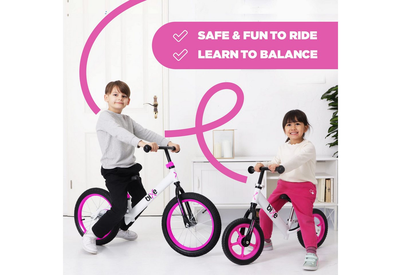 Bixe Laufrad Bixe 16 Zoll Kinder Laufrad ab 5 Jahre - Balance Bike Bild 4