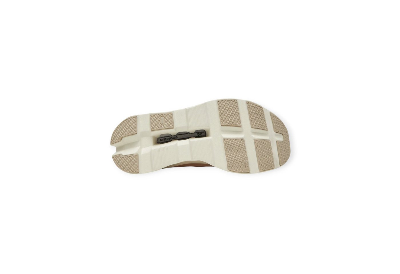 on Cloudflow 5 beige/orange Damen Laufschuh