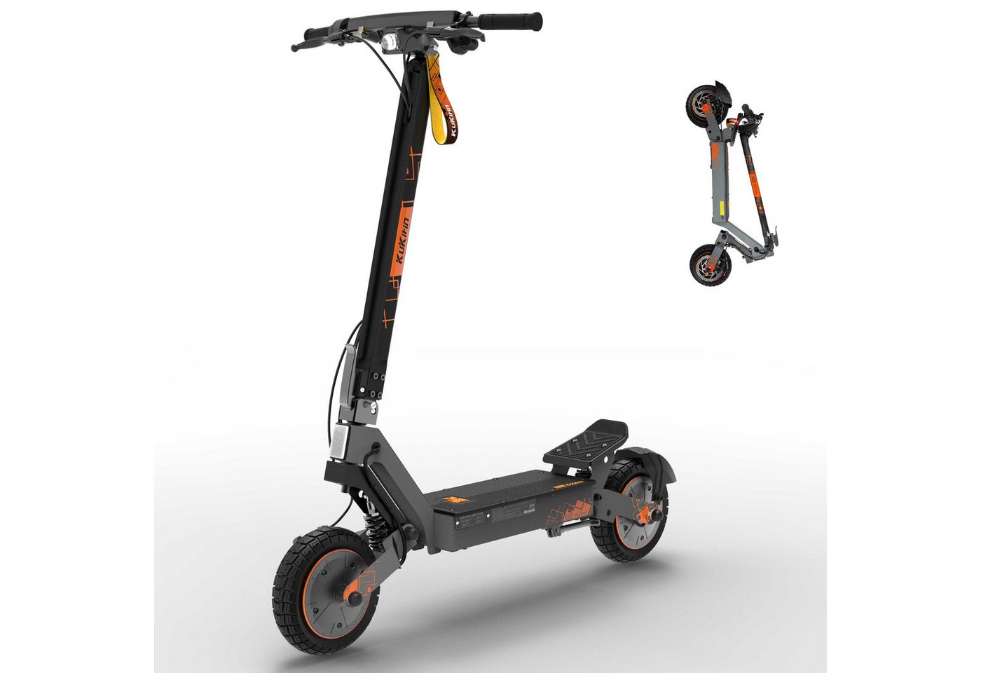 Vankel E-Scooter KuKirin G2 Ultra 864Wh 1600W, 48V 18Ah Max.50 km/h 55Km, Keine Straßenzulassung: ausschließlich auf Privatgelände verwenden Bild 3
