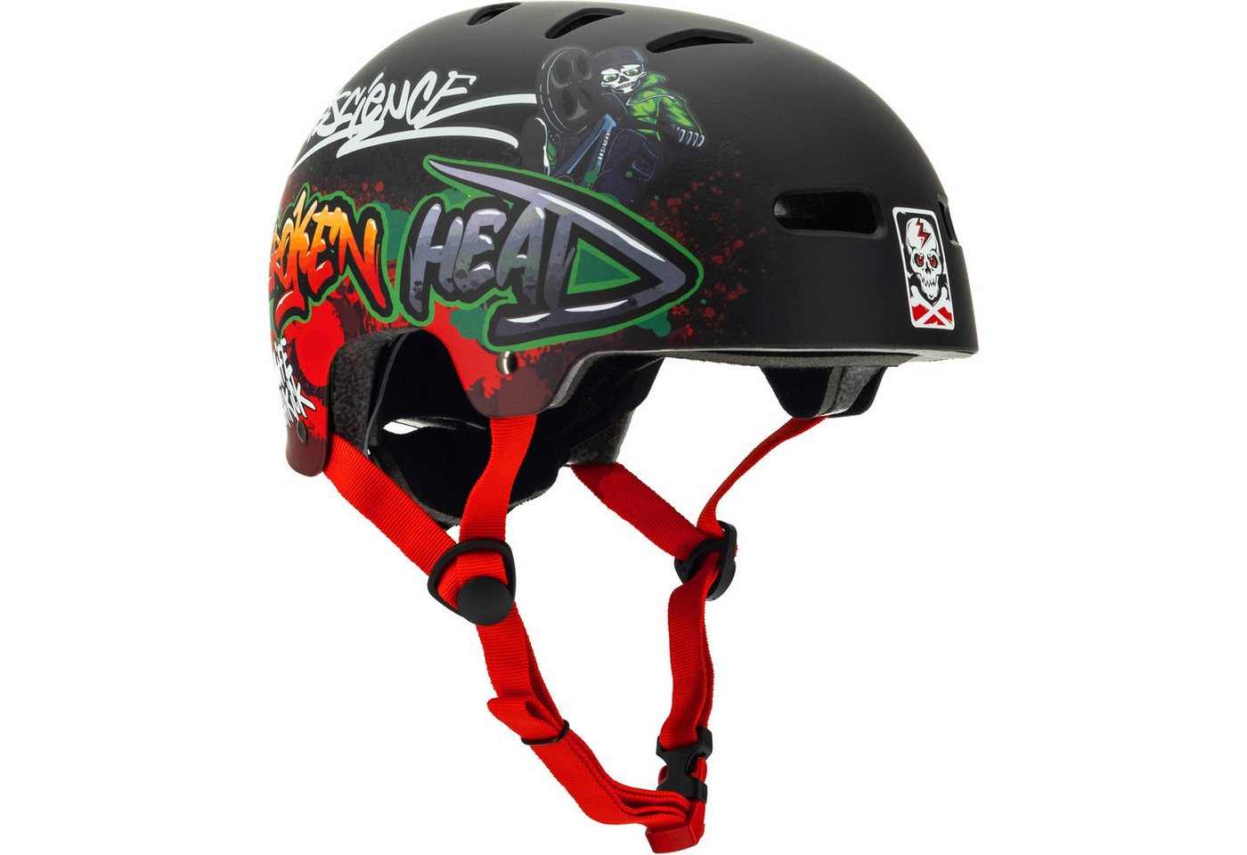 Broken Head Skatehelm BMX-Boner, Schnellverstellsystem Bild 2