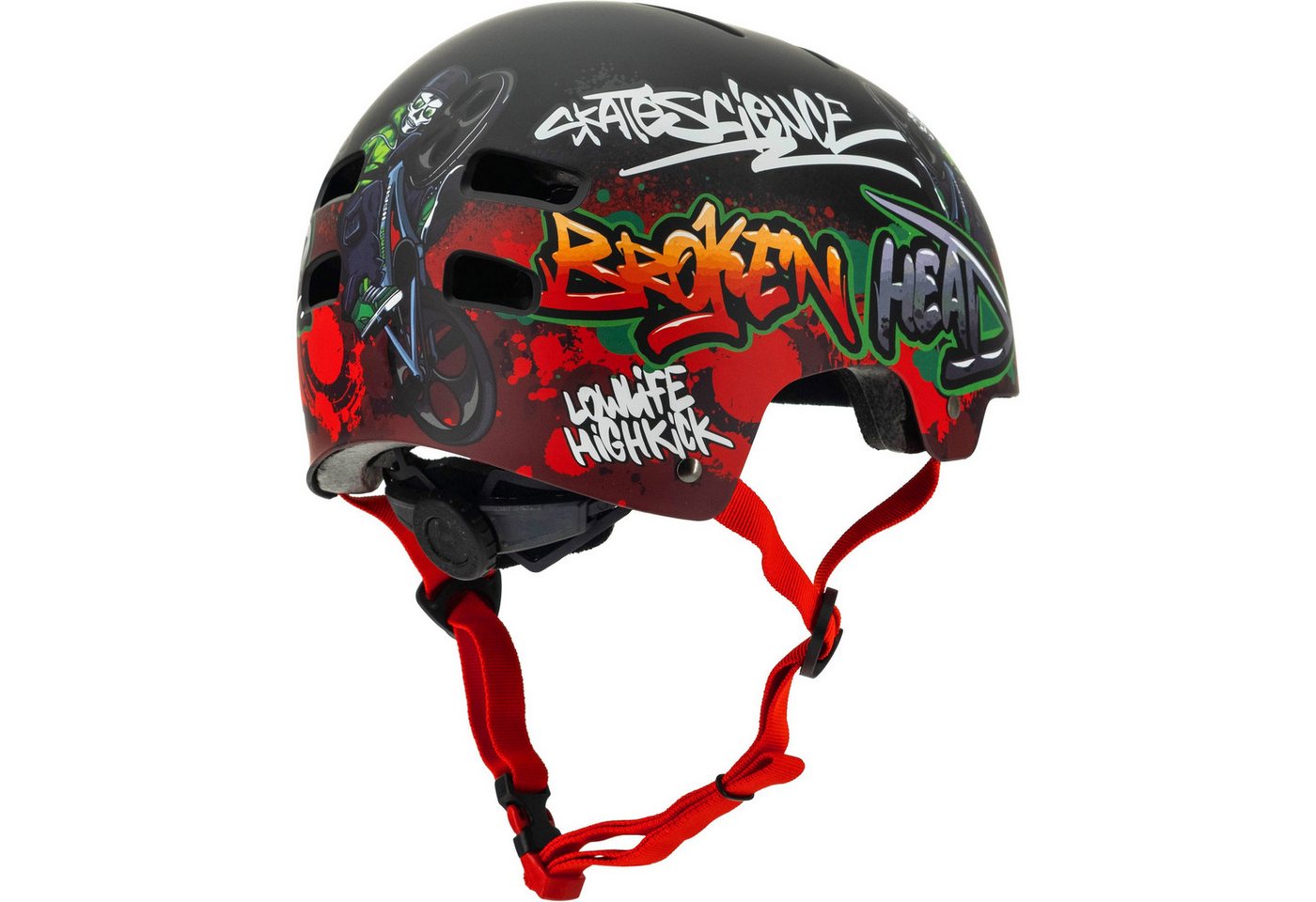 Broken Head Skatehelm BMX-Boner, Schnellverstellsystem Bild 4