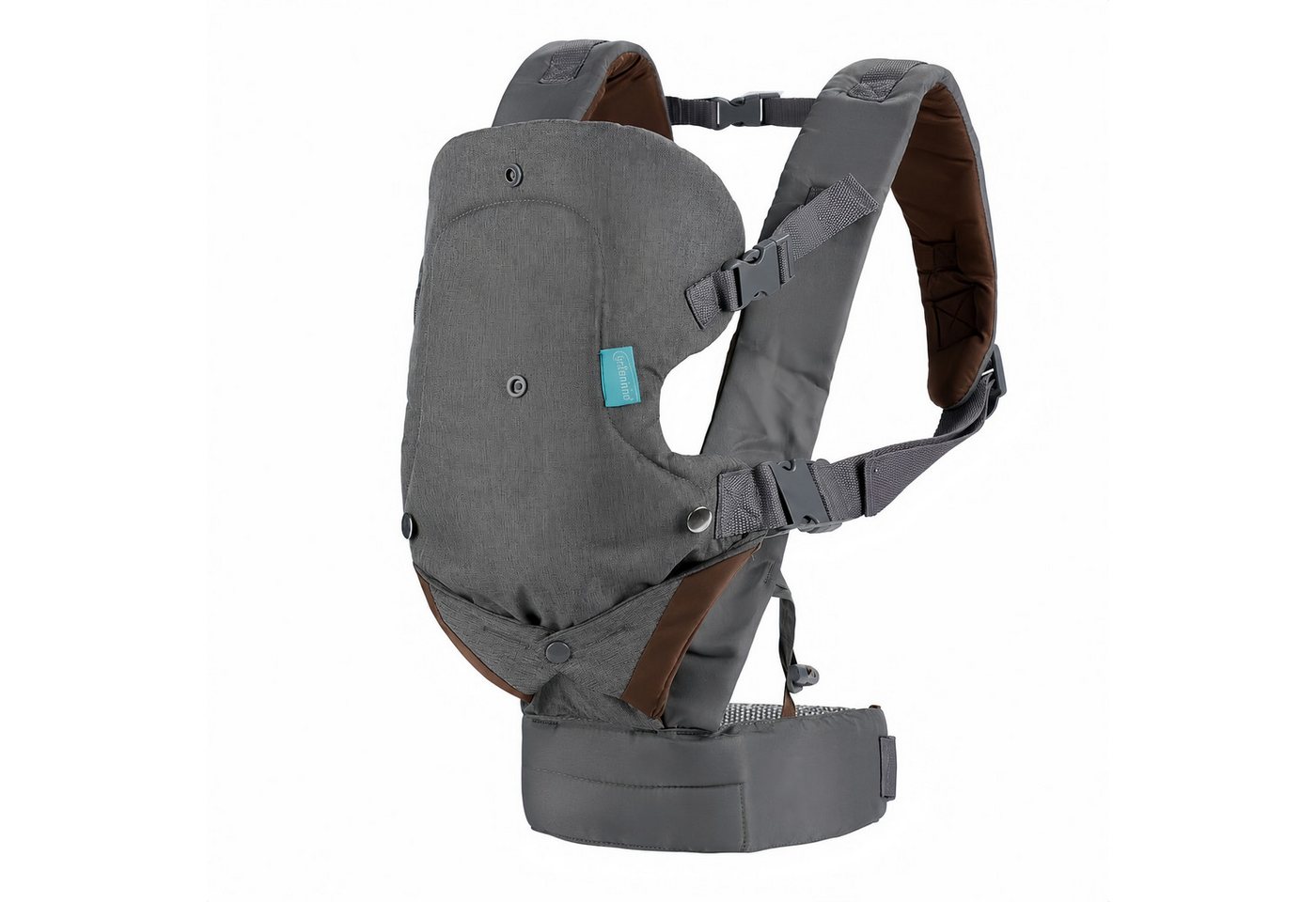 ibettertec Babytrage 4-in-1 Babytrage Babytrage,Kleinkindtrage, 2026 Neue Ergobaby (Babytrage von Neugeborenen bis Kleinkind,Tragbare Leichte, Rutschfeste Hüftsitztrage,Ergonomisch, Umwandelbar, mit), Blickrichtung Nach Innen und Außen Bild 3