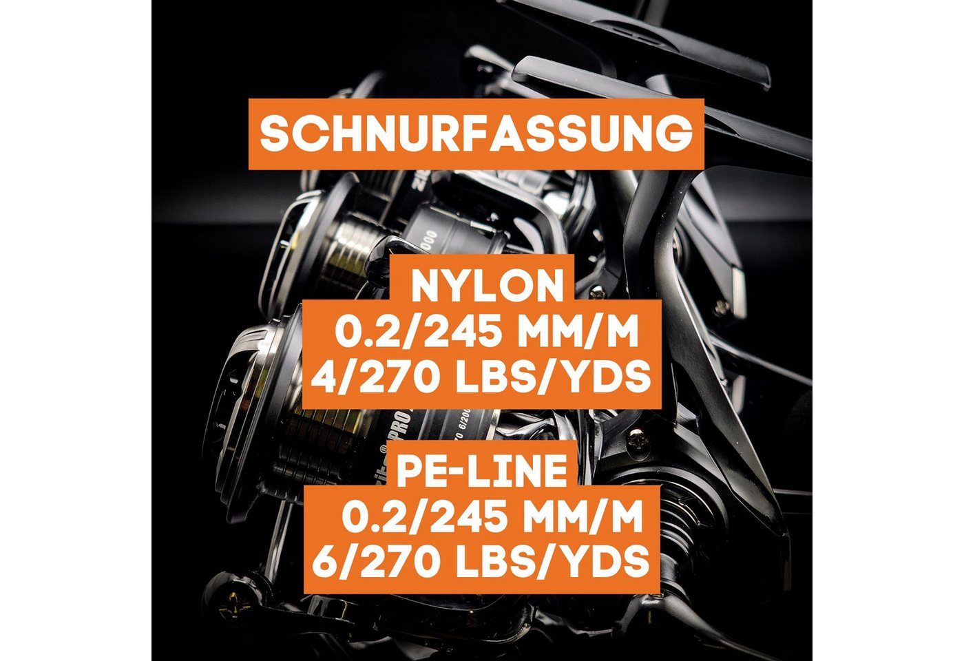 Zite Spinnrute Inzite Pro Stick mit Spinning Reel Pro Set Barsch, Zander & Hecht