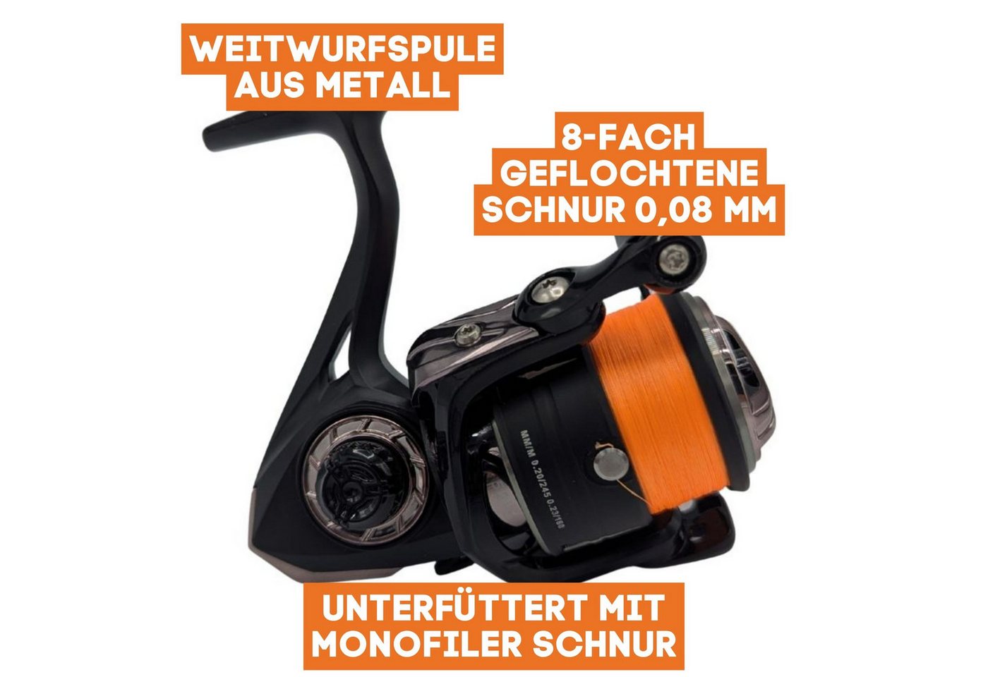 Zite Spinnrute Inzite Pro Stick mit Spinning Reel Pro Set Barsch, Zander & Hecht Bild 2