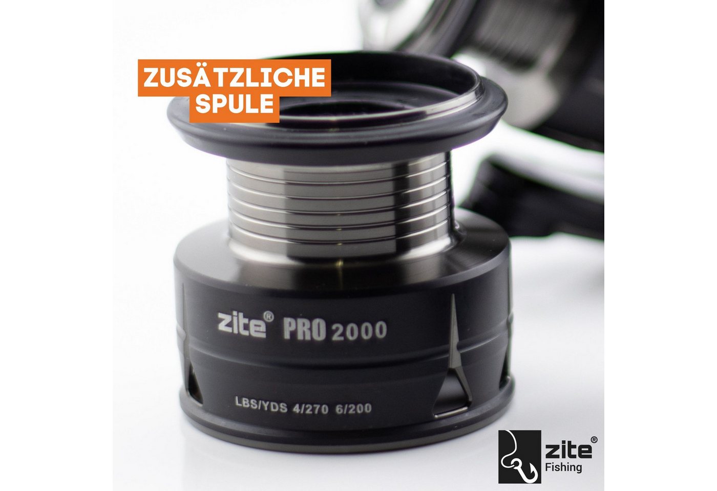 Zite Spinnrute Inzite Pro Stick mit Spinning Reel Pro Set Barsch, Zander & Hecht Bild 5