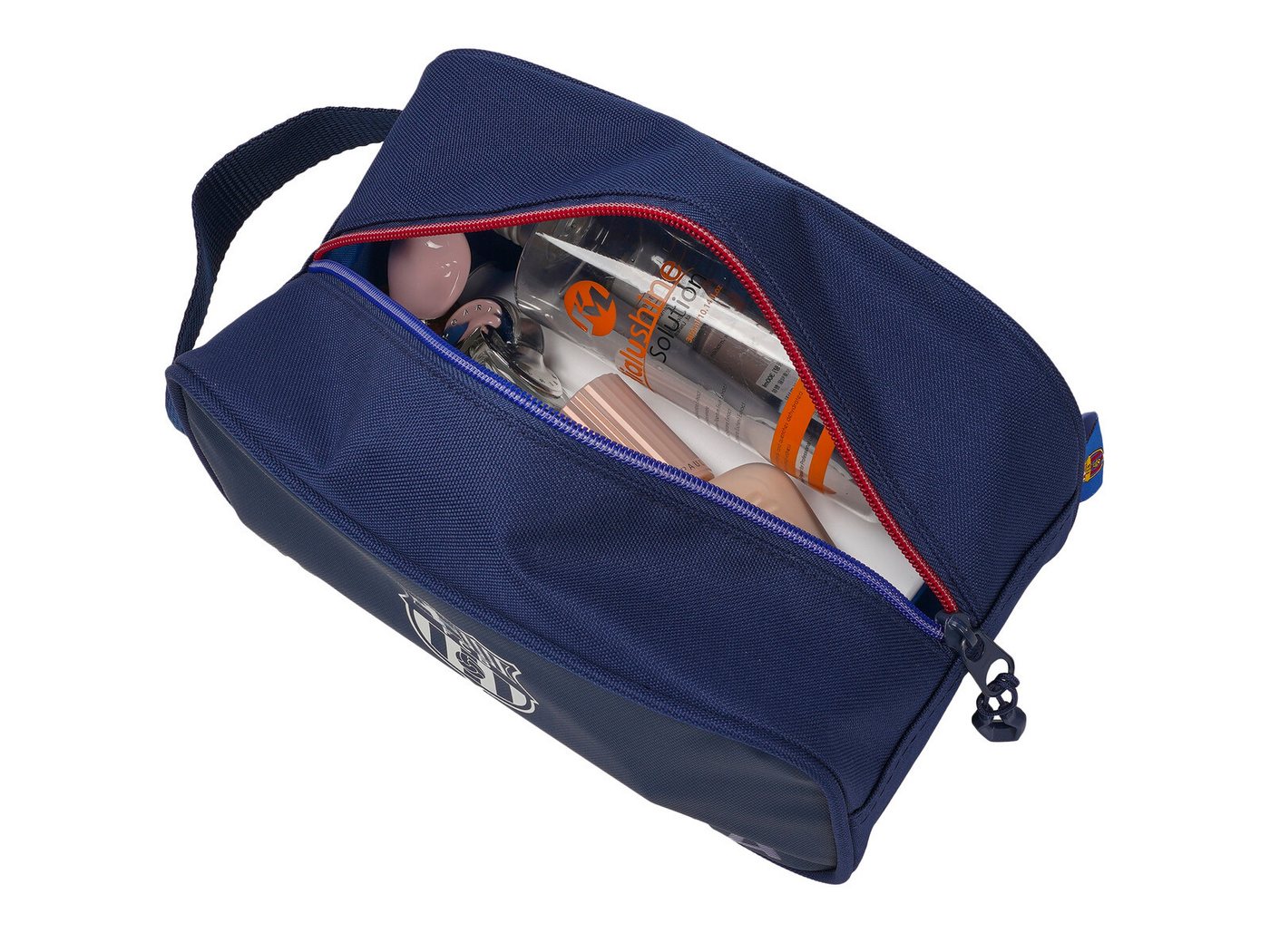 FC Barcelona Federtasche Schlampermäppchen Jumbo Mäppchen Etui mit Trageschlaufe Bild 3