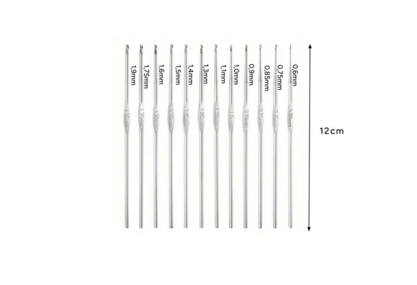 MAALEO Häkelnadeln Häkelnadeln Häkelset 58 Teile Häkelnadeln Zubehör Koffer Strickset, Strickset für Anfänger mit ergonomischen Griffen und Garn 58tlg 58 St., Häkelset mit 21 Häkelnadeln Garn Zubehör und Koffer Set 58teilig, Umfangreiches Häkel und Strick Zubehör Set mit Aufbewahrungskoffer Bild 3