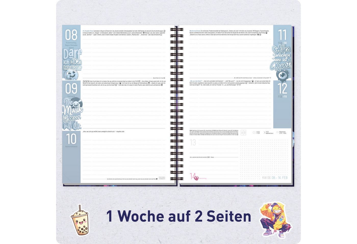 Häfft Schülerkalender PLANER Premium 2026/2027 / A5