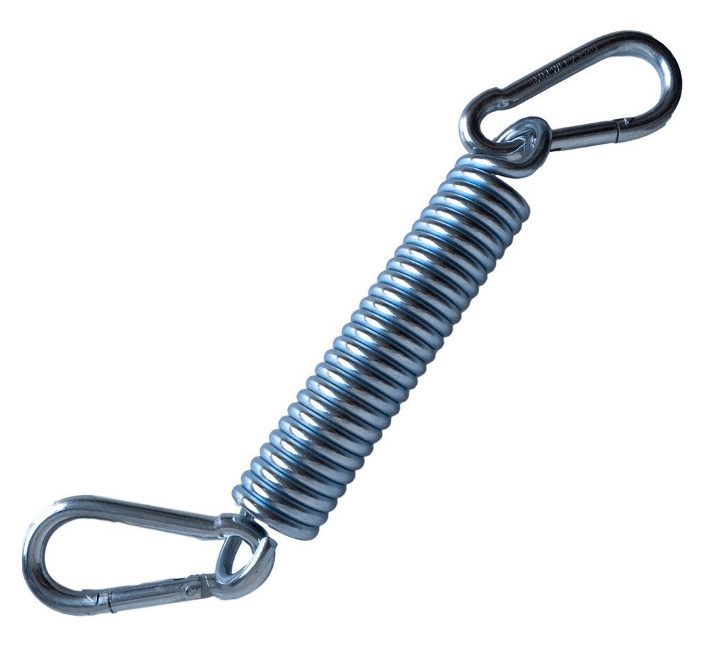 riijk Boxsackfeder Schwingfeder mit Karabiner, Schwingfeder für Hängesessel, Boxsack, Sonnensegel Bild 2