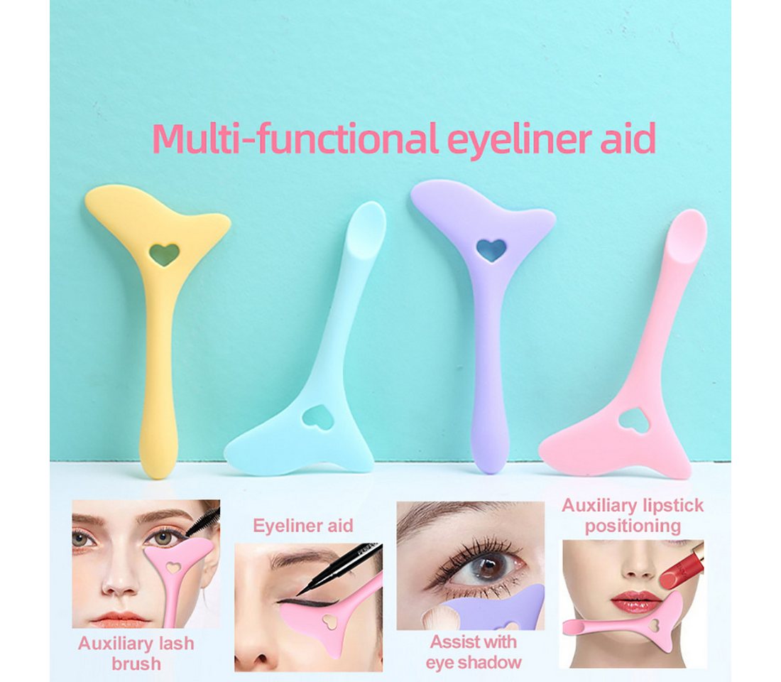 DEBAIJIA Schminkschablone Silikon Eyeliner Schablonen Schminkschablone Multifunktions Bild 3