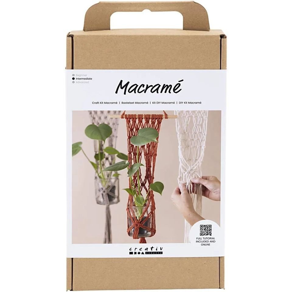 creativ company Kreativset Macramé Blumenaufhänger Bild 2