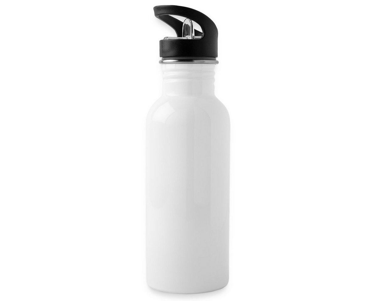 Spreadshirt Trinkflasche Bibi Und Tina Wettreiten Im Wald Wasserflasche mit Strohhalm Bild 4