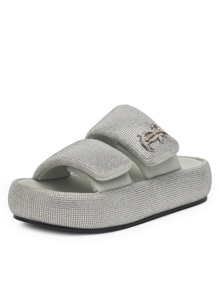 Juicy Couture Juicy Couture Damen Flip-Flops Grau WSS21515-02 Badepantolette